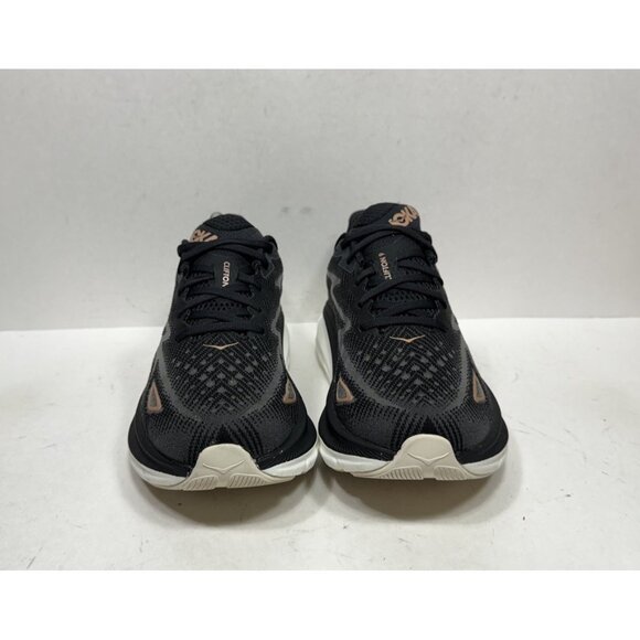 Hoka One One Clifton 9 1132211 BRGL Black Running Shoes Sneaker Womens Size 8 D - Picture 2 of 9